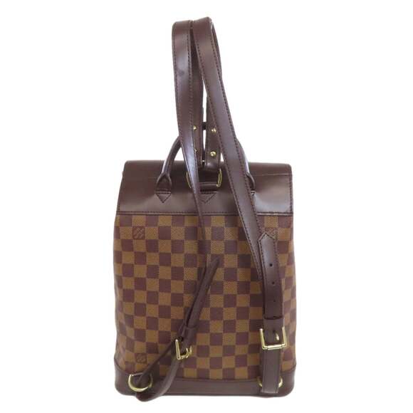 LOUIS VUITTON Brown Damier Canvas Backpack main image 12